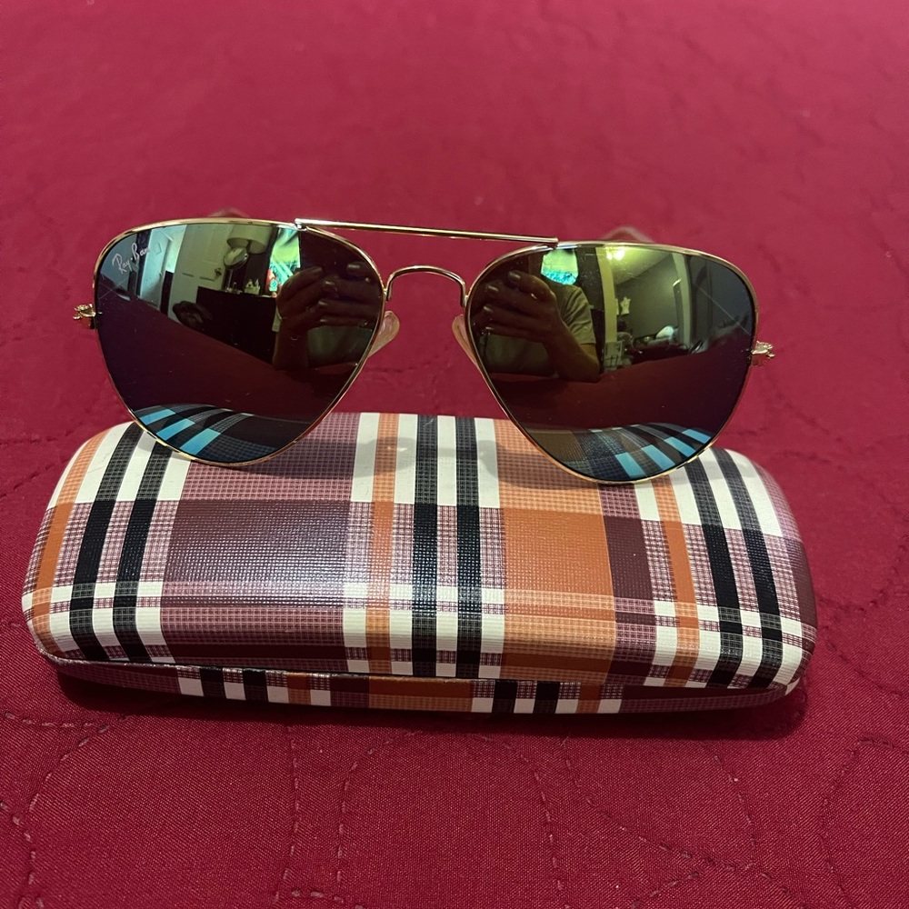 Ray-Ban mirror sunglasses